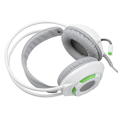Wired Headset Premium Over Ear Noise Canceling Gaming Headphones for PC and Console, Comfortable PU Ear Cushions, 3.5mm Plug, 2m Cable (1)