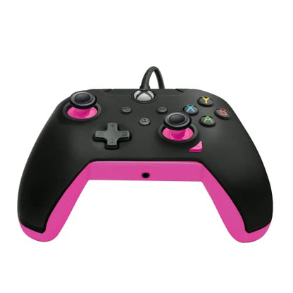 PDP Wired Controller Fuse Black for Xbox Series X|S, Gamepad, Wired Video Game Controller, Gaming Controller, Xbox One, Officially Licensed - Xbox Series X - color: Fuse Black