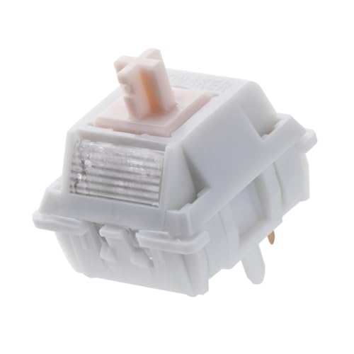 EPOMAKER Gaming Keyboard Switches, 35 PCS, Linear/Tactile Switch, 5-Pin Pre-Lubed Switch, Creamy Switches, Compatible with MX Keycaps for Mechanical Keyboard (Cream Marble, Linear) - color: Cream Marble