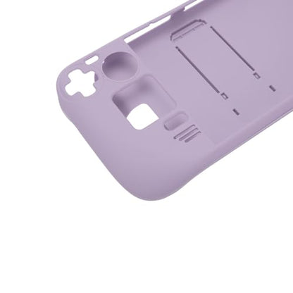 MUNEFE Kickstand Protective Case for Steam Deck, Cover Protector with Stand Base, Full Fingerprint Proof Protective Case for Protecting Your Gaming Console(Lilac Purple)