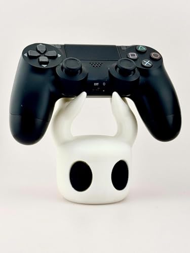 Minimalist Game Controller Holder Stand – Universal Gaming Controller Display – Gaming Desk Organizer – 3D Printed Gamer Gift - color: White