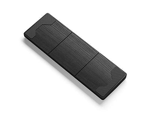 Glorious Wooden Wrist Rest - Compact - Onyx/Black - Mechanical Keyboards Wood Ergonomic Palm Rest| 12x4 inches/19mm Thick (GV-75-DARK) - size: Compact