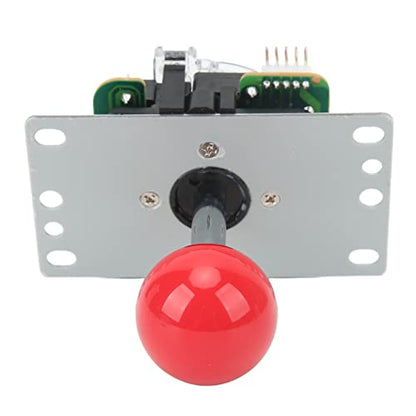 Joystick, High Sensitivity Light Resilience Game Fighting Stick Small Shaking Distance for Game Console(Red) [video game] [video game]