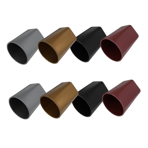 BESPORTBLE 8Pcs Professional KTV Dice Cups Plastic Game Dice Holder Straight Design for Party Table Games for Storage and Accessories