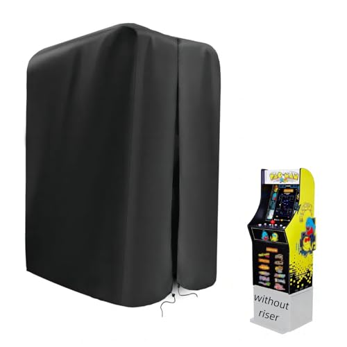 4FT Arcade Machine Cover for Arcade1up Short Game Machine Without Riser | 20x24x46,Waterproof Dustproof Heavy Duty Oxford Fabric,4 Feet Tall Compact Design Vedio Game Machine Accessory - size: Arcade-4FT-20"L x 24"W x 46"H