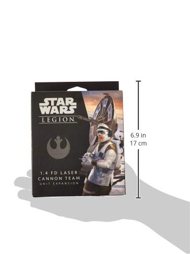 Star Wars: Legion 1.4 FD Laser Cannon Team UNIT EXPANSION - Tabletop Miniatures Game, Strategy Game for Kids and Adults, Ages 14+, 2 Players, 3 Hour Playtime, Made by Atomic Mass Games - style: Rebel Expansions: 1.4 FD Laser Cannon Team