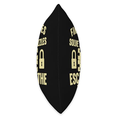 Funny Escape Room Art for Men Women Escape Game Escape Room Throw Pillow - size: 18x18