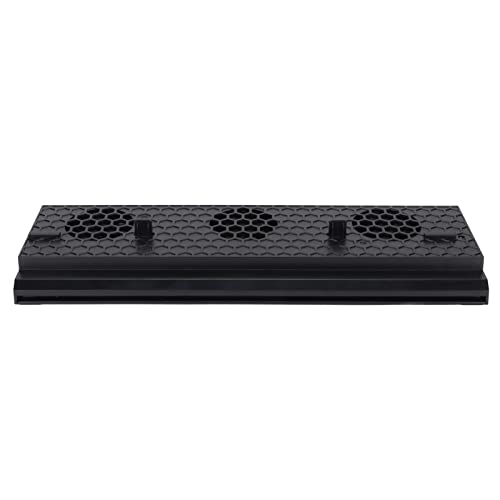 Vertical Cooling Stand for One X with 3 Cooling Fans, USB Hub & LED Light Bar, Game Console Vertical Base, Overheating Protection, Device Power Supply
