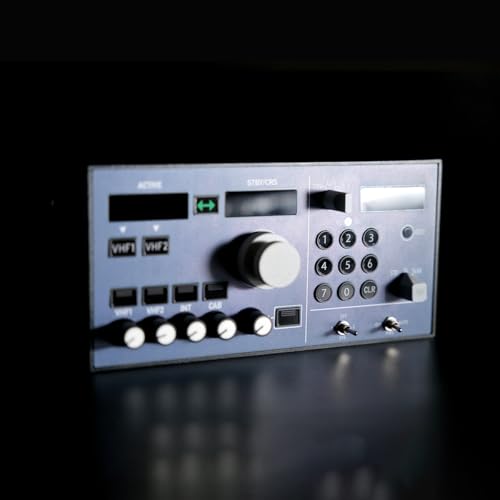 StrucToys Flight Simulator Controls for PC, A105 V3.0 All in One Overhead Panel for MSFS 2020/2024 with Backlit, Compatible with Windows Flight Sim Home Cockpit