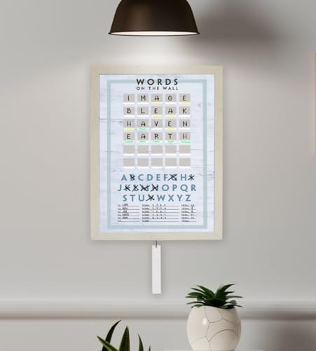 Words on The Wall Multi Player Game – Beach Edition (24x18x1) (Beach) - color: Beach