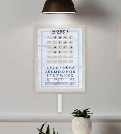 Words on The Wall Multi Player Game – Beach Edition (24x18x1) (Beach) - color: Beach