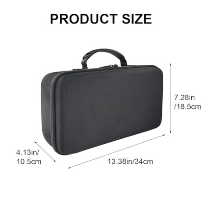 Hard Storage Case with Customizable Foam Insert - Protective EVA Case for Cameras, Gaming Consoles, Precision Instruments and Stethoscopes