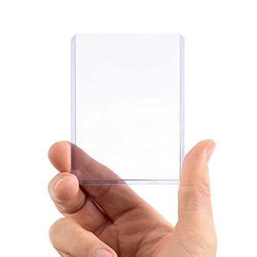 Vault X 75pt Toploaders (25 Pack) 3" x 4" Rigid Card Holders for TCG | Protects & displays cards, 75pt rigid. Seamless, crystal-clear 3" x 4" toploaders. 25-pack for sports cards & collectors. - size: 25 Pack, style: 75pt