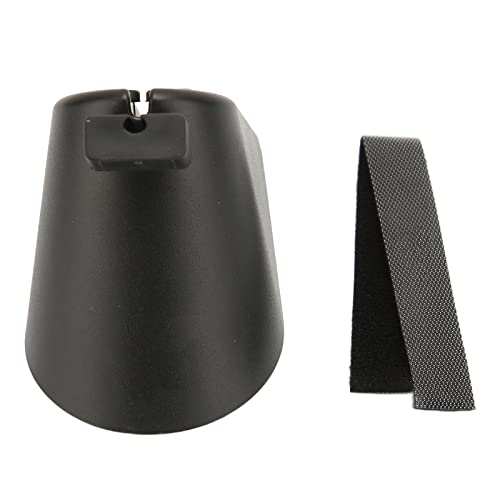 Mouse Cable Management Clip, Spring Arm Extends Up to 3 Inches, Flexible Rubber Clip Accommodates Various Sizes of Power Cords, with Non Slip Base Suitable for Professional e Sports Select(Black)