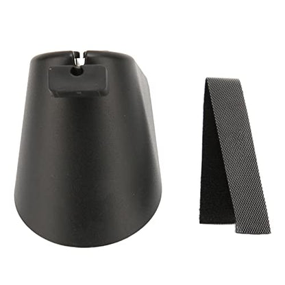Mouse Cable Management Clip, Spring Arm Extends Up to 3 Inches, Flexible Rubber Clip Accommodates Various Sizes of Power Cords, with Non Slip Base Suitable for Professional e Sports Select(Black)