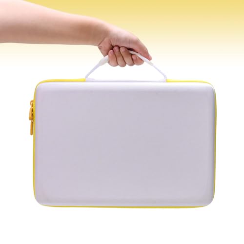 LTGEM DJ Controller Case Compatible with Hercules DJControl Mix Ultra Controller Mobile, White/Orange Edge, Case Only - size: Hercules DJControl Mix Ultra