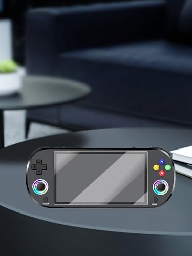 for M22pro Retro Handheld Game Console HD screen protector, 9H tempered glass, drop-proof, scratch-proof, bubble-free, for M22pro（5-inch）2 Pack.