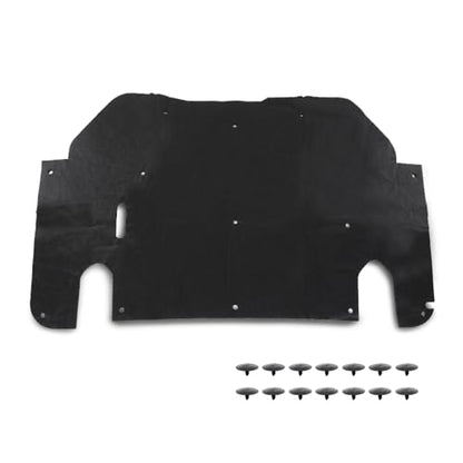 CNNELL Hood Insulation Pad 1/2" with Clips Compatible with Ford Ranger 1993-1997 - style: 1993-1997 Ford Ranger