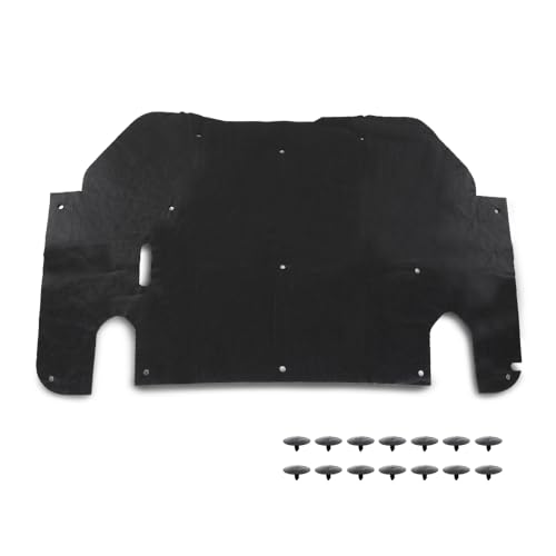 CNNELL Hood Insulation Pad 1/2" with Clips Compatible with Ford Ranger 1993-1997 - style: 1993-1997 Ford Ranger