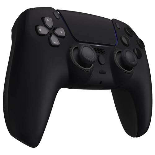 MODDEDZONE M Series Custom controller for PS5 - Wireless, OEM-Quality Custom Designs for Playstation 5 Controller- Diverse & Unique Styles for Enhanced Gaming (Soft Black) - color: Soft Black