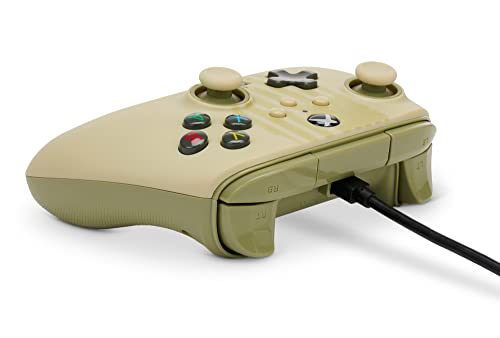 PowerA Enhanced Wired Controller for Xbox Series X|S - Desert Ops, Officially Licensed for Xbox - color: Desert Ops