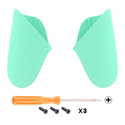 eXtremeRate Mint Green Replacement Handle Grips for Nintendo Switch Pro Controller, DIY Custom Hand Grip Shell for Nintendo Switch Pro - Controller NOT Included - color: Mint Green