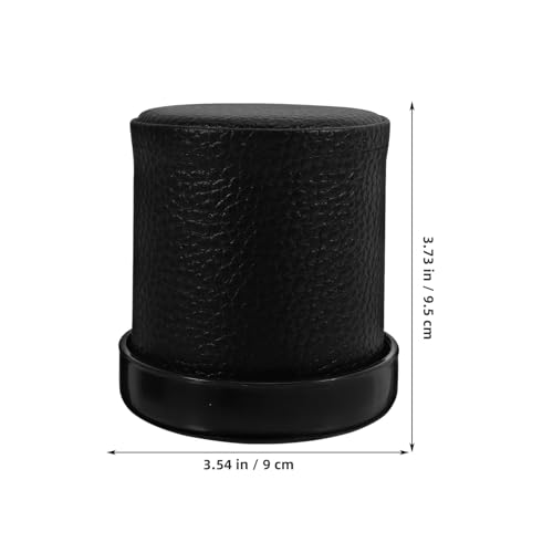 Dice Rolling Cup with Base for Party and Bar Use Custom Dice Storage Container with Egyptian Pattern and Shaking Cup for Board Games and Ktv Entertainment