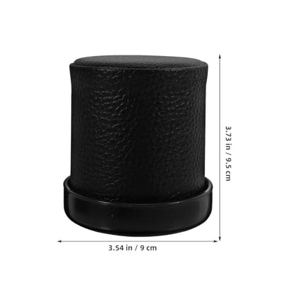 Dice Rolling Cup with Base for Party and Bar Use Custom Dice Storage Container with Egyptian Pattern and Shaking Cup for Board Games and Ktv Entertainment