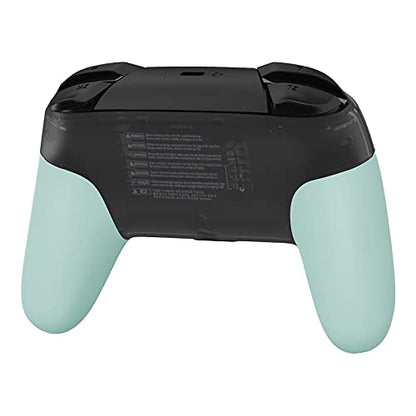 eXtremeRate Light Cyan Replacement Handle Grips for Nintendo Switch Pro Controller, DIY Custom Hand Grip Shell for Nintendo Switch Pro Controller - Controller NOT Included - color: Light Cyan