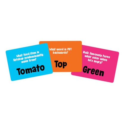 Give 'em the Finger Action Trivia Game, Fast Family Party Game, Ages 8+