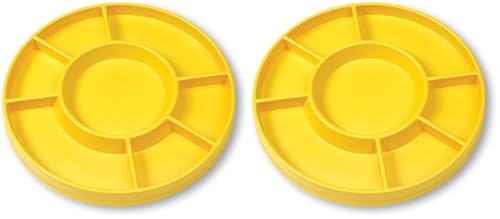Learning Resources Circular Sorting Tray - 1 Piece, Grades Pre-K+ Classroom Tools for Early Math, Counting, Sorting and Classifying, Teacher Supplies (Pack of 2) - size: Small (Pack of 2)