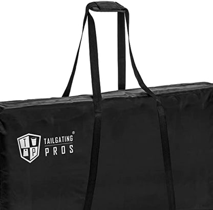 Tailgating Pros Heavy- Duty Cornhole Board Carrying Case 4'x2' Regulation Size w/Padded Shoulder Strap!