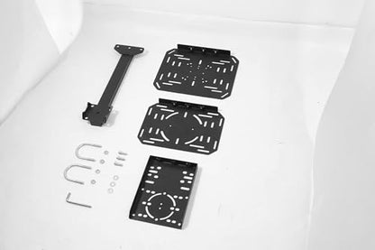 Minneer Gaming Controller/Joystick Platform Accessories of 50mm Round Tube Flight Simulator Cockpit Fit for Dardoo/Anman/Marada Stand X52/X56/Thrustmaster A10C Hotas Warthog U-Lock Three Platforms