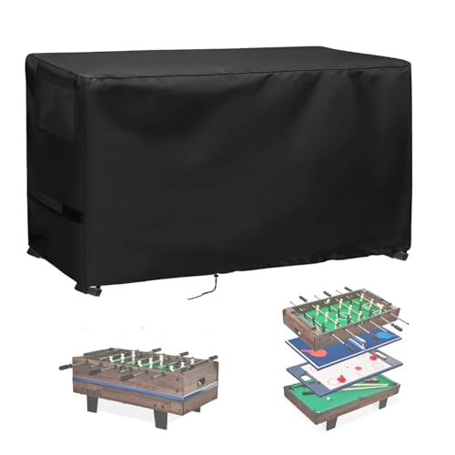 Activity Table Cover for Best Choice Product Multiple Game Table Series | 32x30x14,Waterproof Dustproof Heavy Duty Oxford Fabric,for Interactive Game Table for Kid with Foosball Air Hockey Billiard - size: Game Table-32"x 30"x 14"