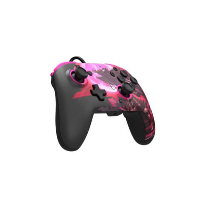 PDP REMATCH Enhanced Wired Nintendo Switch Pro Controller, Switch Lite/OLED Compatible - The Legend of Zelda: Breath of the Wild (Calamity Ganon)