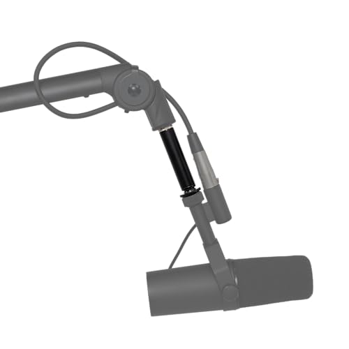 Gator Frameworks Extension Adapter for Braodcast Boom Arms, Pairs with all Gator Boom Arms (GFWMICBCBMEXT) - style: Microphone Extension Rod