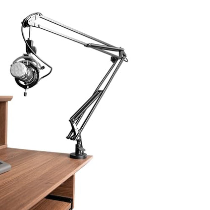 Gator Frameworks Spring-loaded Desk-Mounted Microphone Boom Arm for Broadcasts, Podcasts, Content Creation, Live Streaming, & Similar Applications (GFWMICBCBM1000) - style: 1000 Series