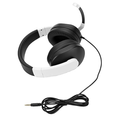 Bewinner Noise Cancelling Gaming Headset with Soft Ear Cushions and Flexible Mic for Long Use, Ideal for Gaming and Calls, 3.5MM Connection