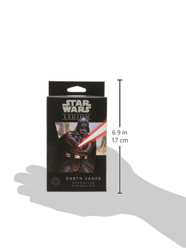 Star Wars: Legion Darth Vader OPERATIVE EXPANSION - Unleash the Dark Side! Tabletop Miniatures Game, Strategy Game for Kids and Adults, Ages 14+, 2 Players, 3 Hour Playtime, Made by Atomic Mass Games - style: Galactic Empire Expansions: Darth Vader Operat