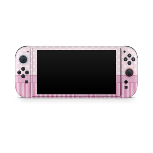 Glossy Glitter Gaming Skin Compatible with Nintendo Switch 2 Console Only - Pink Present - Premium 3M Vinyl Protective Wrap Decal Cover - Easy to Apply | Crafted in The USA by MightySkins - color: Pink Present, size: Switch 2 Console Skin Only, style: Glo