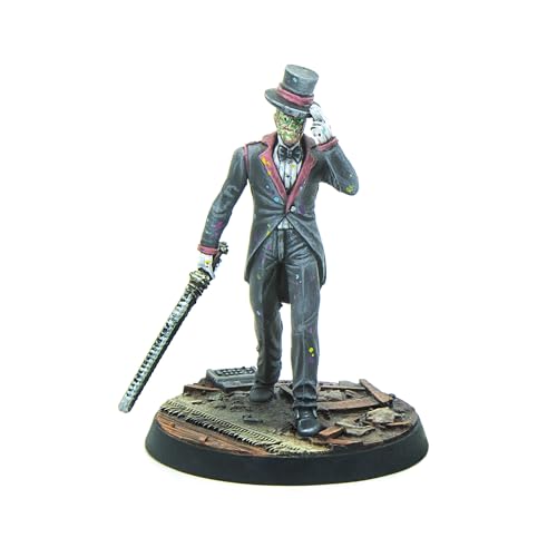 Modiphius: Fallout: Wasteland Warfare - Survivors Park Personalities - 3 Miniatures, 32mm Multi-Part Resin Unpainted Figures, RPG, Scenic Bases - style: Park