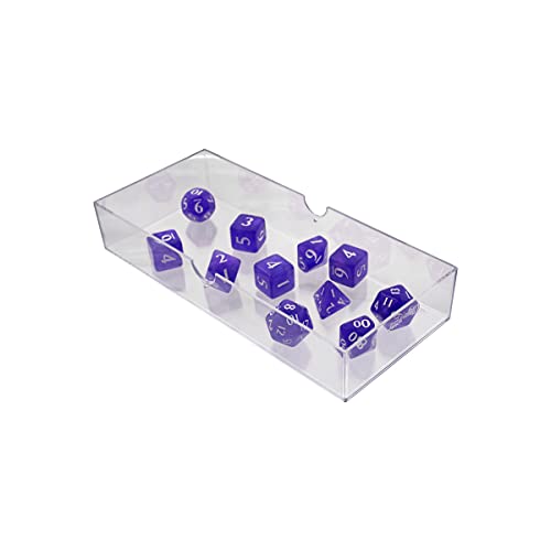Ultra PRO - Eclipse 11 Dice Set (Royal Purple) - Great Dice Set for All Kinds of Card Games and Board Games Such As, DND, MTG, and RPG - UP Your Game with Ultra PRO - color: Royal Purple