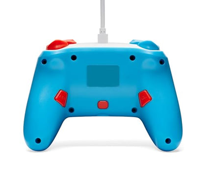 PowerA Enhanced Nintendo Switch and Switch 2 Wired Controller - Mario Hero Reel, Gamepad, game controller, wired controller, officially licensed - color: Mario Hero Reel