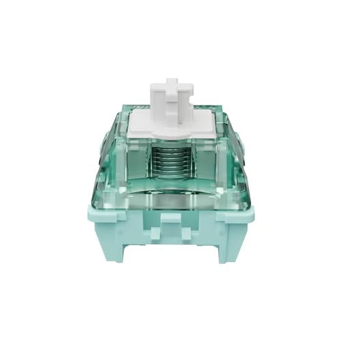 GATERON Magnetic Jade Pro Linear HE Keyboard Switches(70PCS) | Linear,Factory Pre-lubed,Freely Setting Pre-Travel,20mm Longer Spring,compatible for Magnetic Gaming Keyboard - size: 70PCS