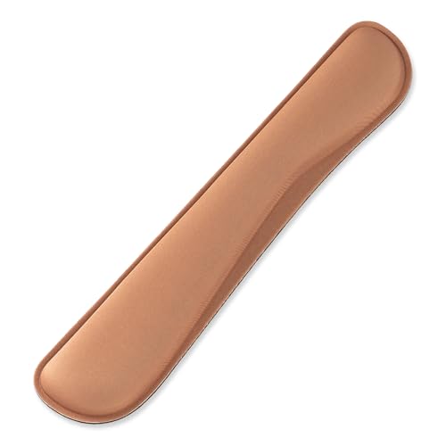 Office Ergonomic Memory Foam Computer Mouse and Keyboard Wrist Rest pad Support Carpal Tunnel, Wrist Rest for Keyboard and Mouse, Wrist Support Set - color: Brown, style: Keyboard wrist pad