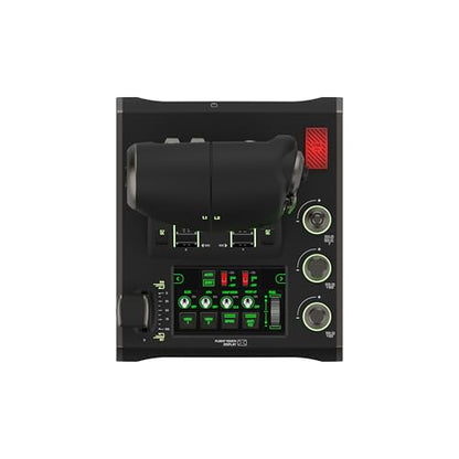 Turtle Beach VelocityOne Flightdeck Universal HOTAS Simulation System - PC | Windows 10 & 11 PCs, Joystick & Throttle for Air & Space Combat Simulation, Touch Display, 139 Mappable Controls, Black - style: Universal HOTAS Simulation System