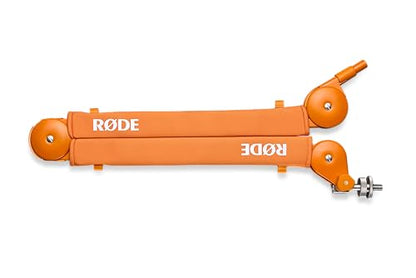 RØDE PSA1+ Professional Studio Arm with Spring Damping and Cable Management (Orange) | Parallelogram Arm with Damped Springs, Internal USB and Xlr Routing, Supports 94g-1.2kg, Clamp - color: Orange, style: PSA1+