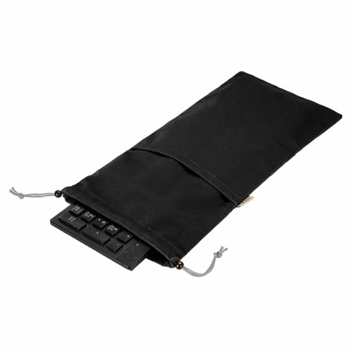 Keyboard Sleeve Cover 108 Keys Keyboards Portable Case (15.7" x 7.5", Black) - Dustproof, Waterproof for Wireless Mechanical Keyboards - color: Black, size: 15.7" x 7.5"