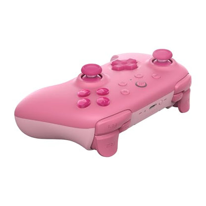 8BitDo Ultimate 2C Bluetooth Controller for Switch/Switch 2, Wireless Controller with 6-Axis Motion Control, Rumble Vibration, Refined D-Pad and Bumpers, and Hall Effect Joysticks (Pink) - color: Pink, style: Ultimate 2C