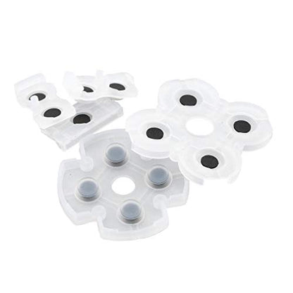 4 Set Silicone Conductive Rubber Pad Keypads for PS4 Buttons Part